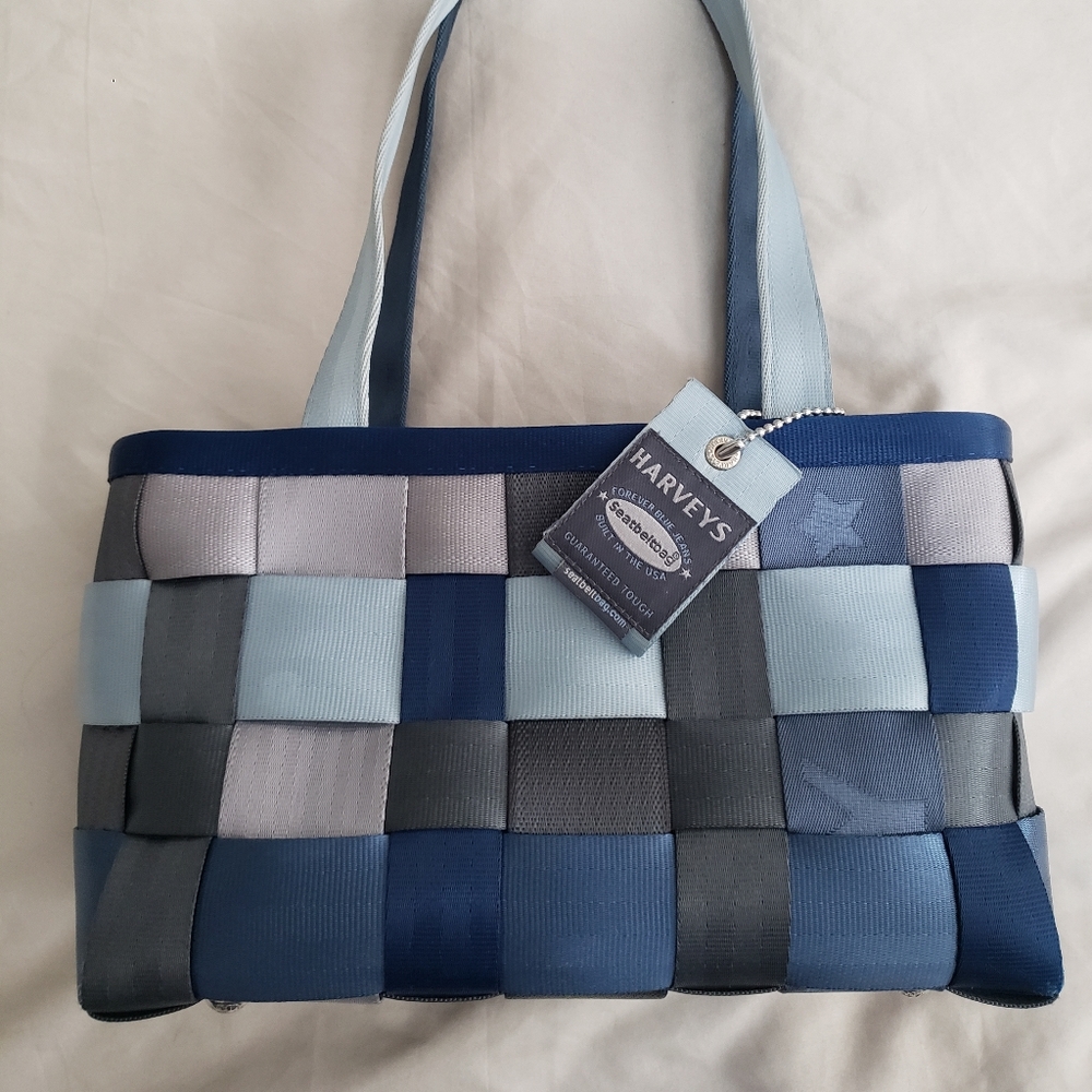 Harveys Forever Blue Jean Blue/Grey Satchel